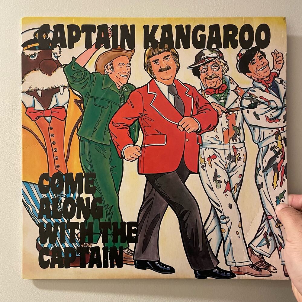 Captain Kangaroo - Come Along With LP vintage vinyl record